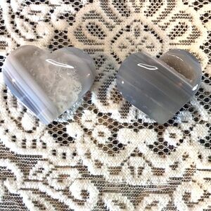 Botswana agate heart (1)